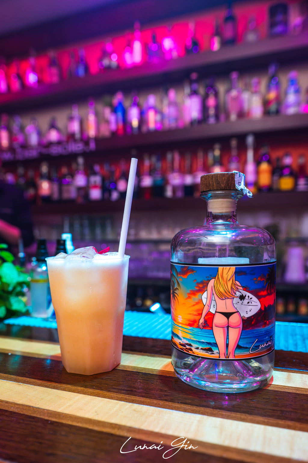 LUNAI GIN CON INFUSIONE DI PETALI DI ROSA